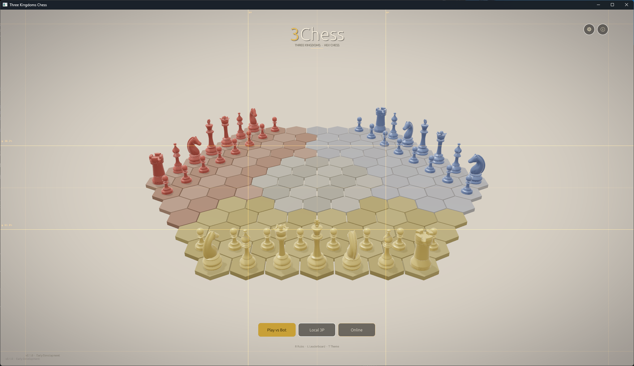 3Chess — lobby with light theme